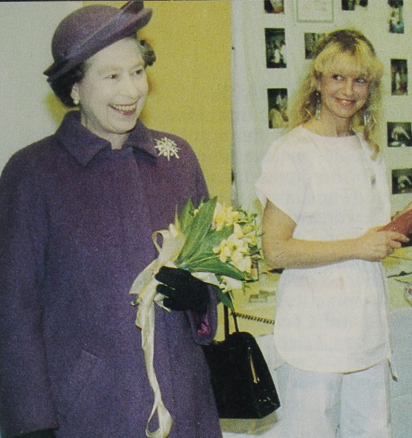 image for The late Queen visited the College